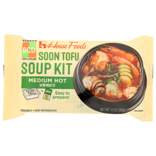 Soup, Stock & Broth House Foods Tofu Soup Kit Medium Hot hero