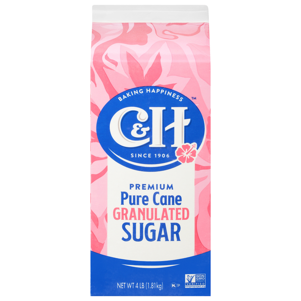 Baking Ingredients C&H Premium Pure Cane Granulated Sugar hero