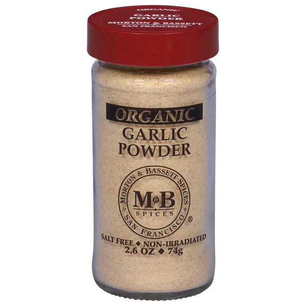 Morton & Bassett Spices Garlic Powder, Organic hero