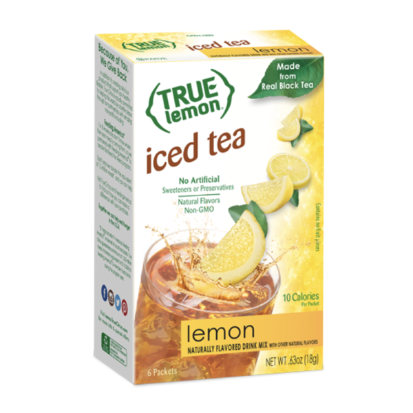 Tea True Lemon Lemon Iced Tea Drink Mix hero