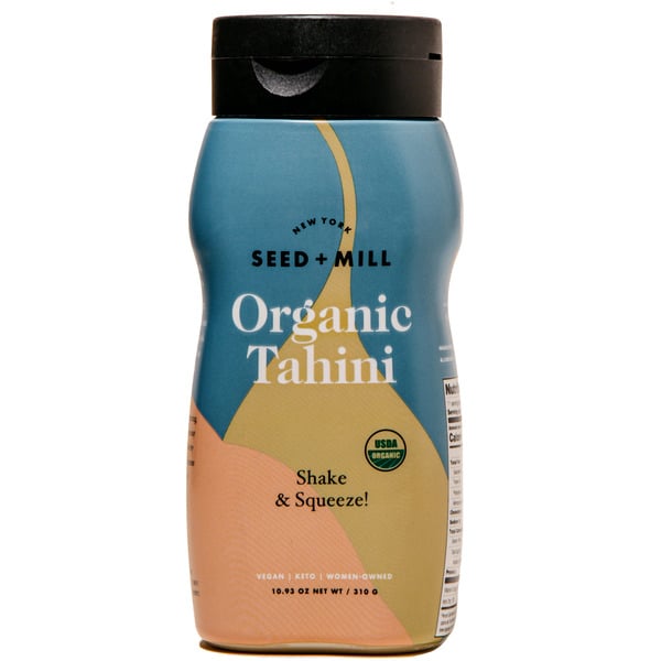 Seed + Mill Organic Tahini Squeeze Bottle hero