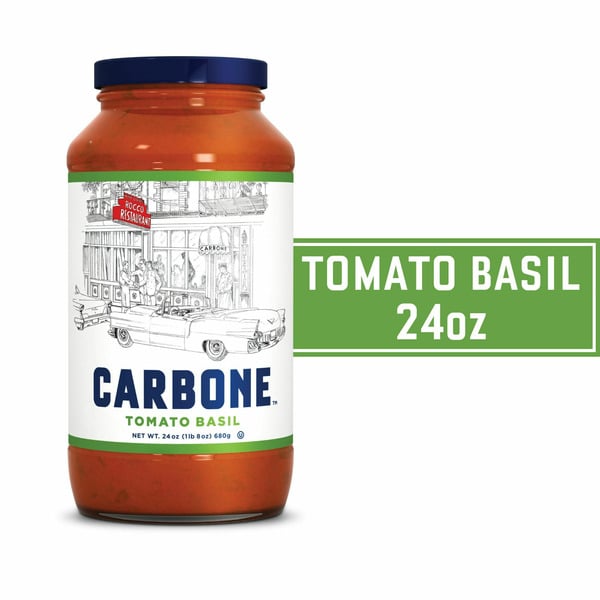 Prepared Meals Carbone Tomato Basil Pasta Sauce hero