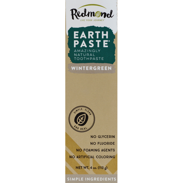 Oral Hygiene Redmond Toothpaste, Wintergreen hero