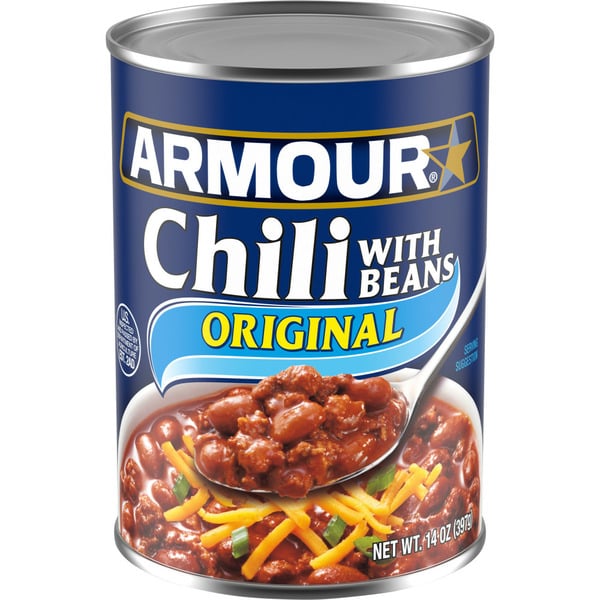 Canned Meat & Seafood Armour Star Chili with Beans Canned Chili hero