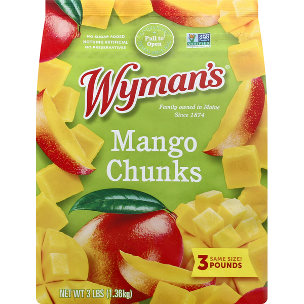 Frozen Fruits Wyman's Mango Chunks hero