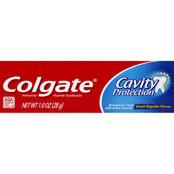 Oral Hygiene Colgate Toothpaste, Anticavity Fluoride, Cavity Protection, Great Regular Flavor hero