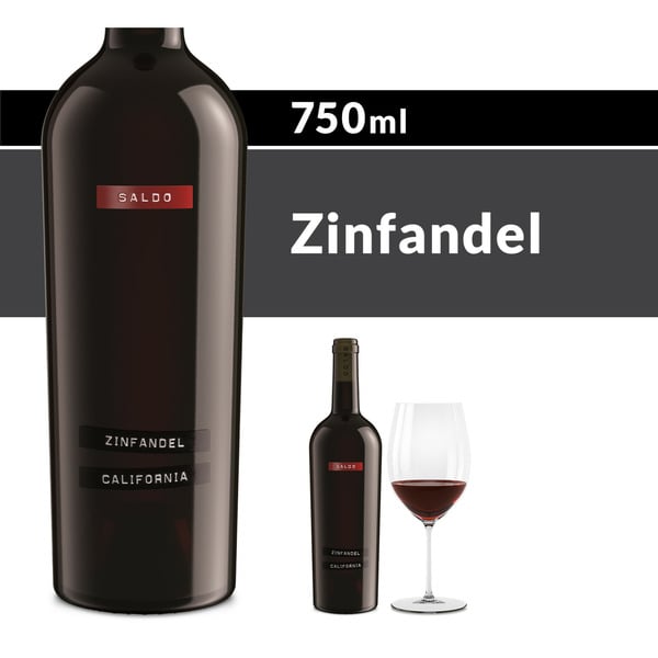 White Wines Saldo Zinfandel Red Wine Bottle hero