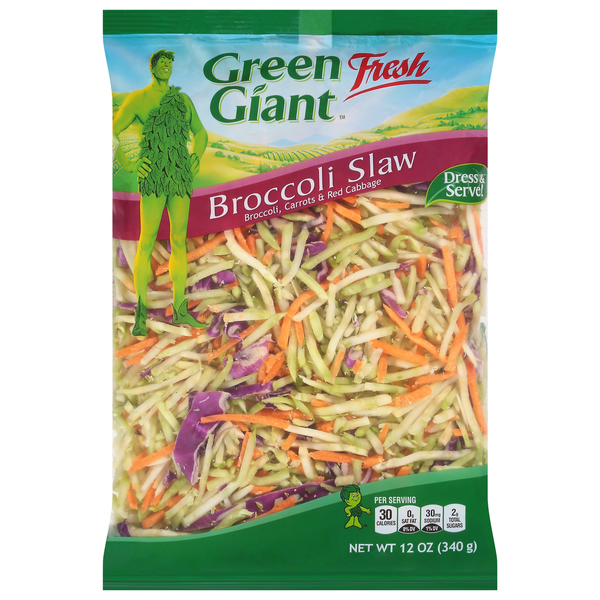 Packaged Produce & Salad Green Giant Broccoli Slaw, Fresh hero