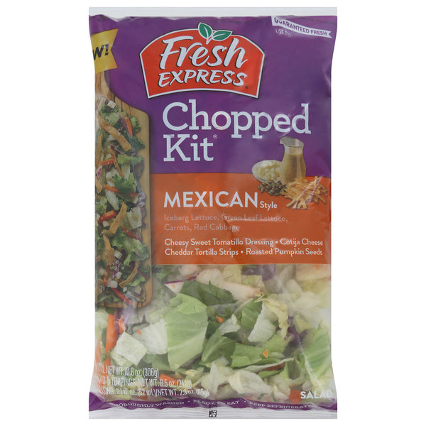 Packaged Vegetables & Fruits Fresh Express Chopped Kit, Mexican Style hero