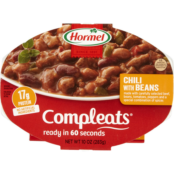 Instant Foods Hormel Chili With Beans hero