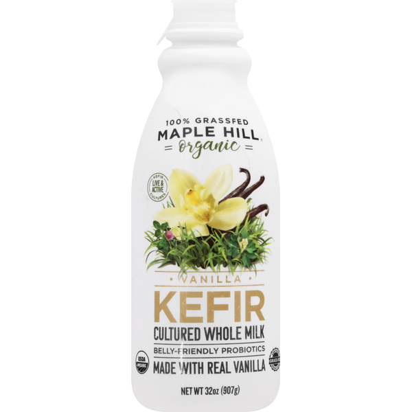 Yogurt/Kefir Maple Hill Kefir, Organic, Vanilla hero