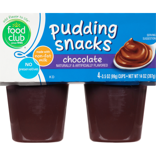 Candy & Chocolate Food Club Pudding Snacks, Chocolate hero