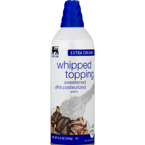 Cream Food Lion Extra Creamy Whipped Topping hero