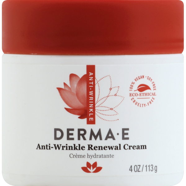 Facial Care DERMA E Anti-Wrinkle Renewal Cream hero