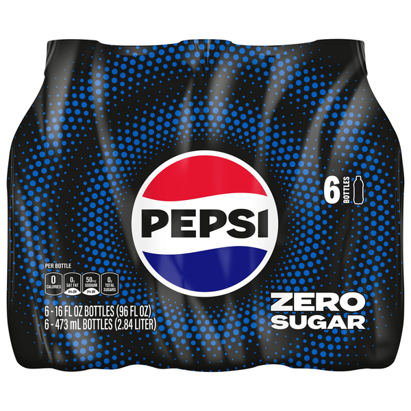 Soft Drinks Pepsi Cola, Zero Sugar hero