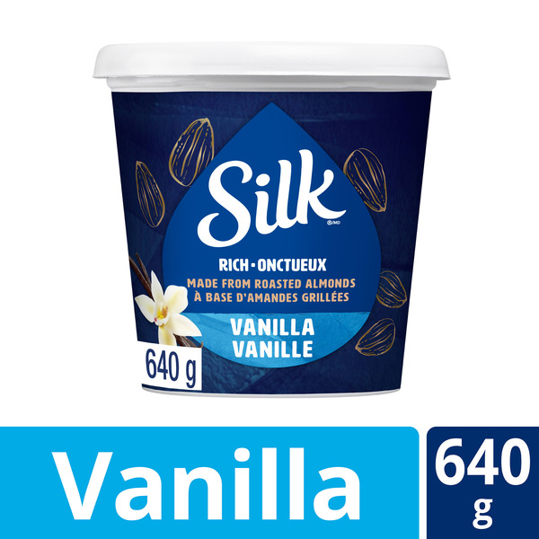 Yogurt Silk Dairy Free Plant Based Almond Yogurt, Vanilla Flavour hero