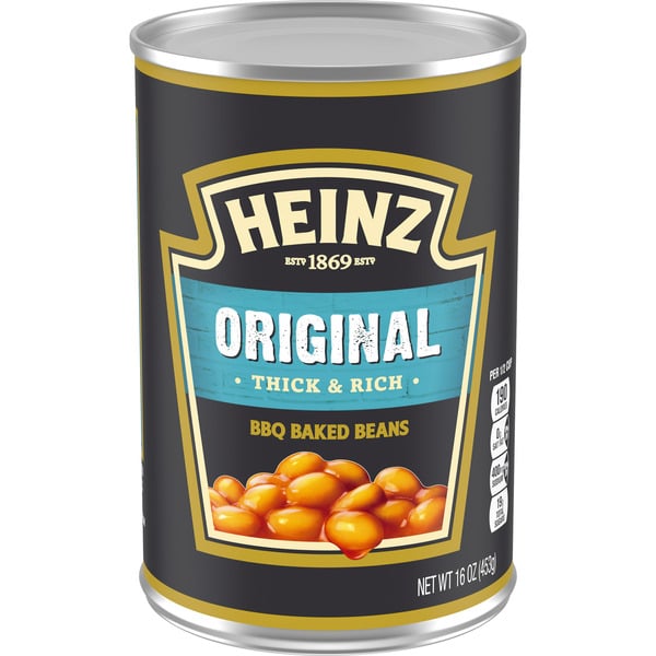 Canned Meals & Beans Heinz Original Thick & Rich BBQ Baked Beans hero