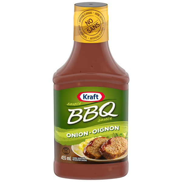 Condiments Kraft Onion BBQ Sauce hero