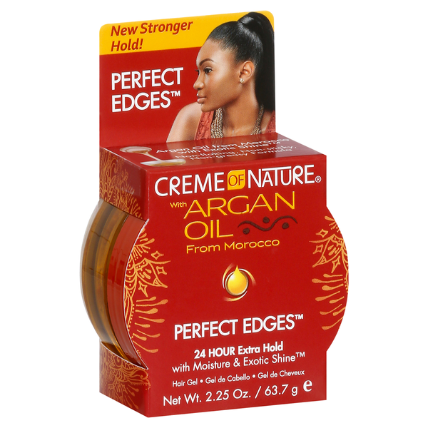 Hair Care Creme of Nature Hair Gel with Argan Oil hero