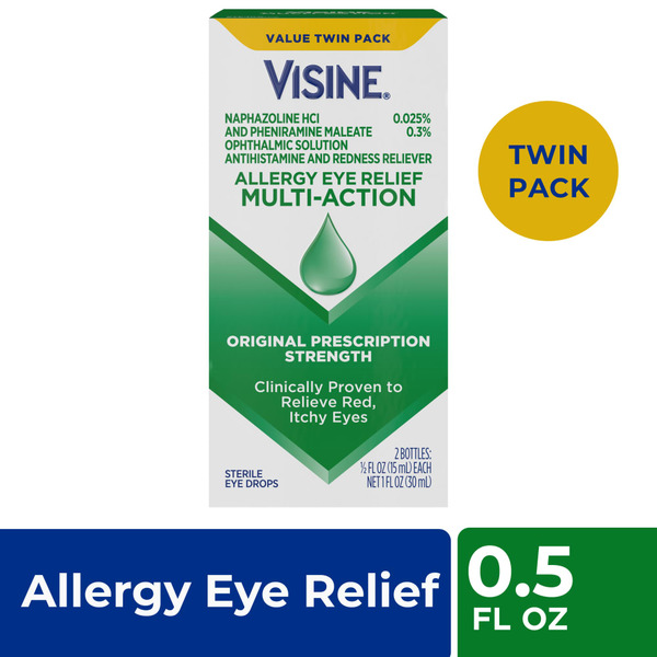 Eye & Ear Care VISINE Allergy Relief Multi-Action Antihistamine Eye Drops hero