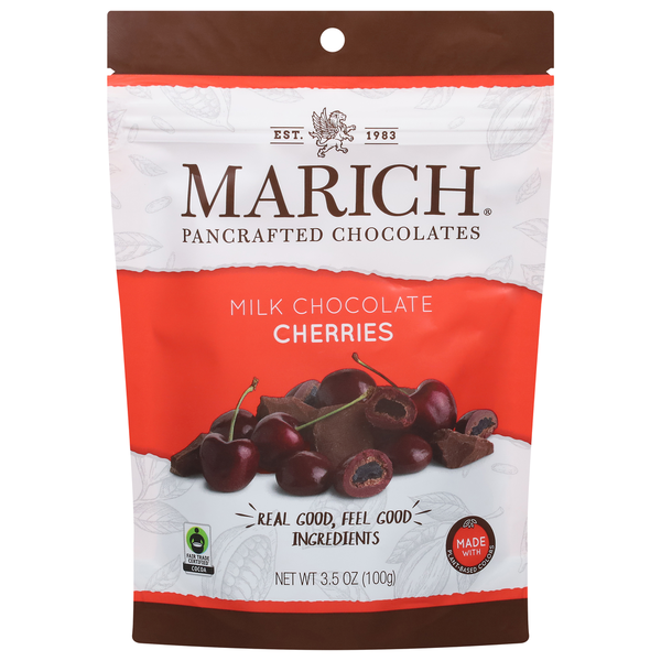 Marich Cherries, Milk Chocolate hero