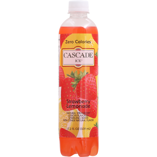 Soft Drinks Cascade Ice Sparkling Water, Strawberry Lemonade hero