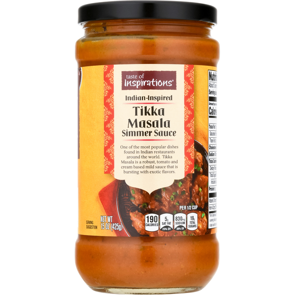 More International Foods Taste of Inspirations Simmer Sauce, Tikka Masala hero