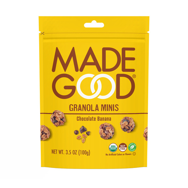 Energy & Granola Bars MadeGood Chocolate Banana Granola Minis hero