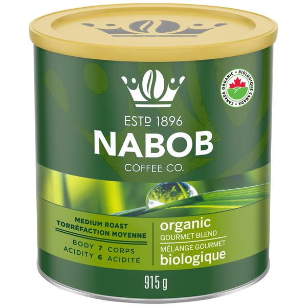 Coffee NABOB Organic Gourmet Blend Ground Coffee hero