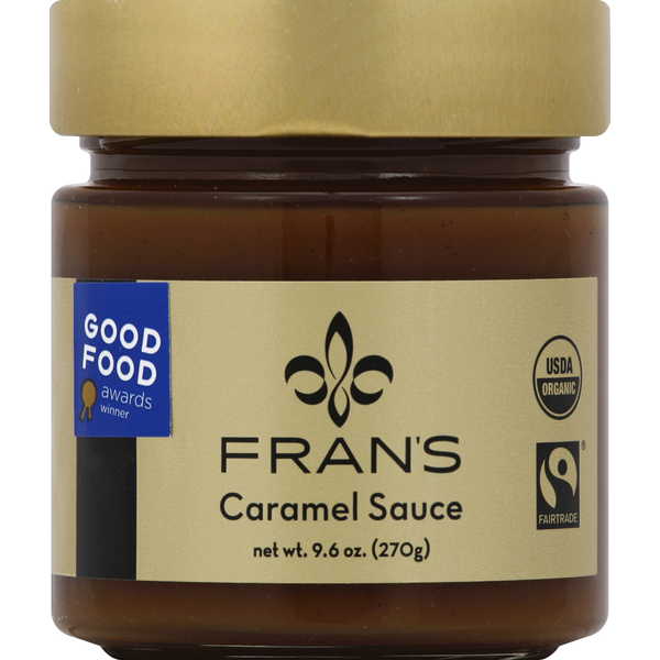 Candy & Chocolate Fran's Chocolates Classic Caramel Sauce hero