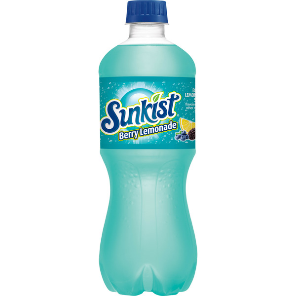 Soft Drinks Sunkist Berry Lemonade Soda hero