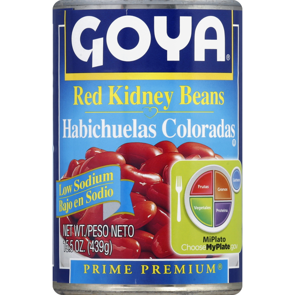 Canned Meat, Seafood & Beans Goya Prime Premium Low Sodium Red Kidney Beans hero