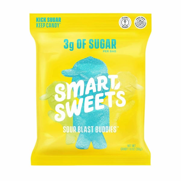 Candy & Chocolate SmartSweets Sour Blast Buddies, sour candy hero