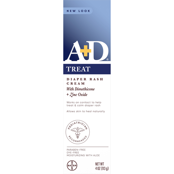 Baby First Aid & Vitamins A+D Diaper Rash Cream hero