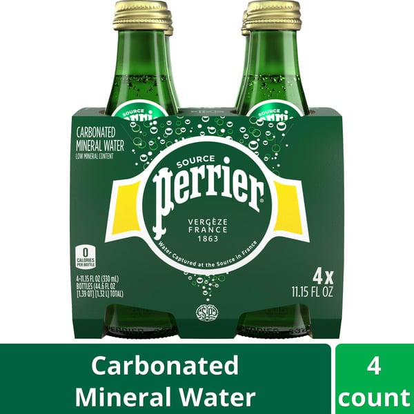 Water, Seltzer & Sparkling Water Perrier Carbonated Mineral Water hero