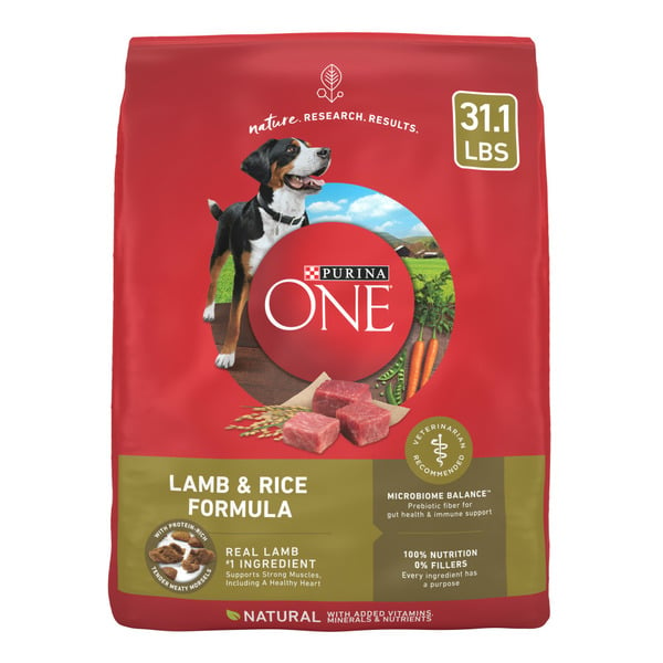 Water, Seltzer, Sparkling Water Purina ONE Dry Dog Food Lamb and Rice Formula hero