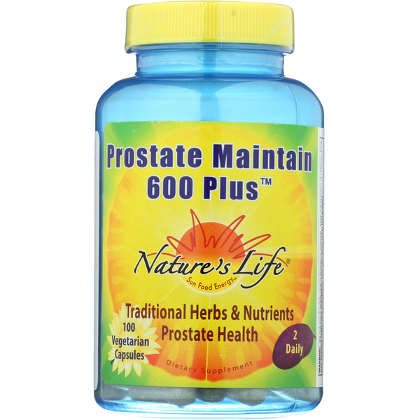 Vitamins & Supplements Nature's Life 600 Prostate Maintain hero