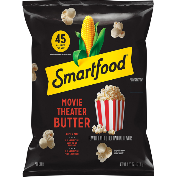 Popcorn & Jerky Smartfood Popcorn, Movie Theater Butter hero