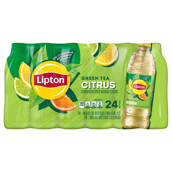 Tea Lipton Green Tea, Citrus hero