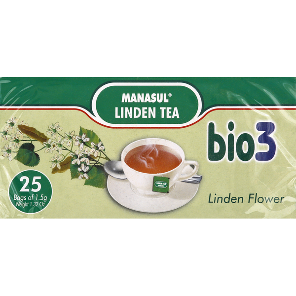 Tea (Loose, Bags and Pods) Manasul Linden Tea Bags hero