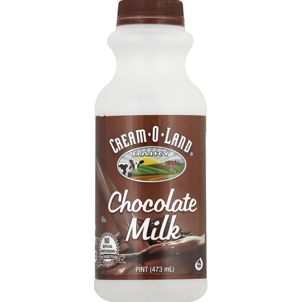 Milk Cream-O-Land Milk, Chocolate hero