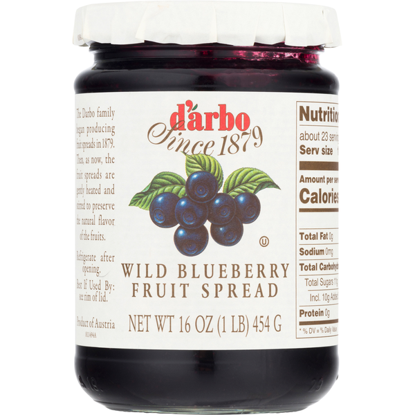 Spreads Darbo Fruit Spread, Wild Blueberry hero