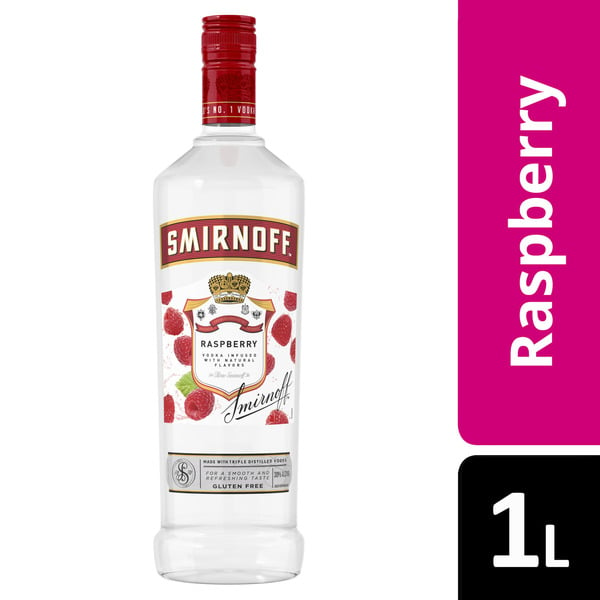 Spirits Smirnoff Raspberry (Vodka Infused with Natural Flavors) hero