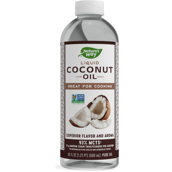 Oils & Vinegars Nature's Way Liquid Coconut Oil hero