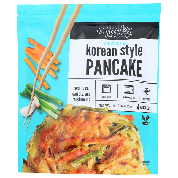 Frozen Breakfast Lucky Foods Veggie Korean Style Pancake hero