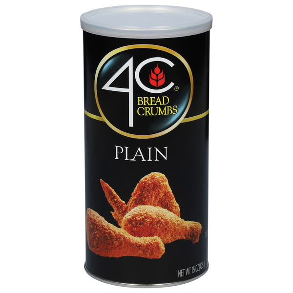 Spices & Seasoning 4C Foods Bread Crumbs, Plain hero