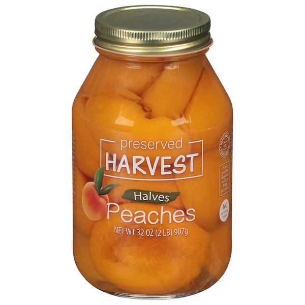 Other Produce Preserved Harvest Peaches, Halves hero