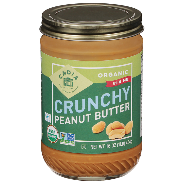 Spreads CADIA Peanut Butter, Organic, Crunchy hero