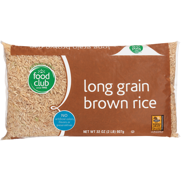 Grains, Rice & Dried Goods Food Club Long Grain Brown Rice hero