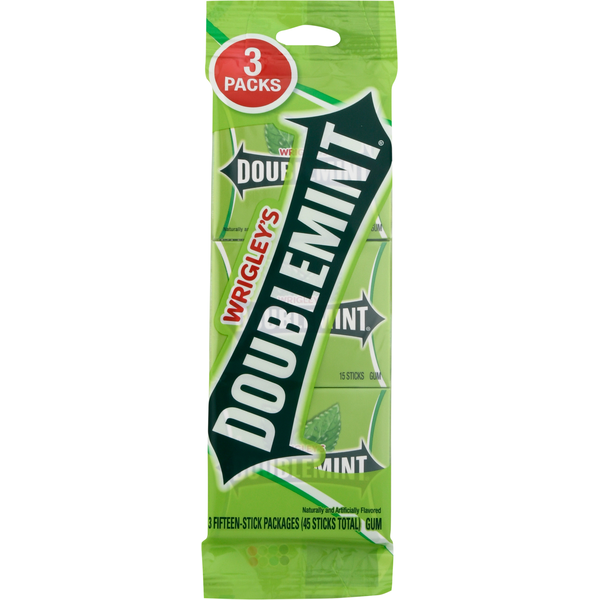 Candy, Chocolate & Gum Wrigley's DOUBLEMINT Bulk Chewing Gum Value Pack hero